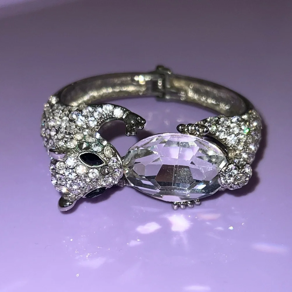 Elegant Silver Antique Squirrel Bracelet
